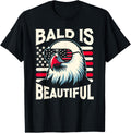 Bald is Beautiful 4th of July USA Patriotic Funny Eagle product image 1
