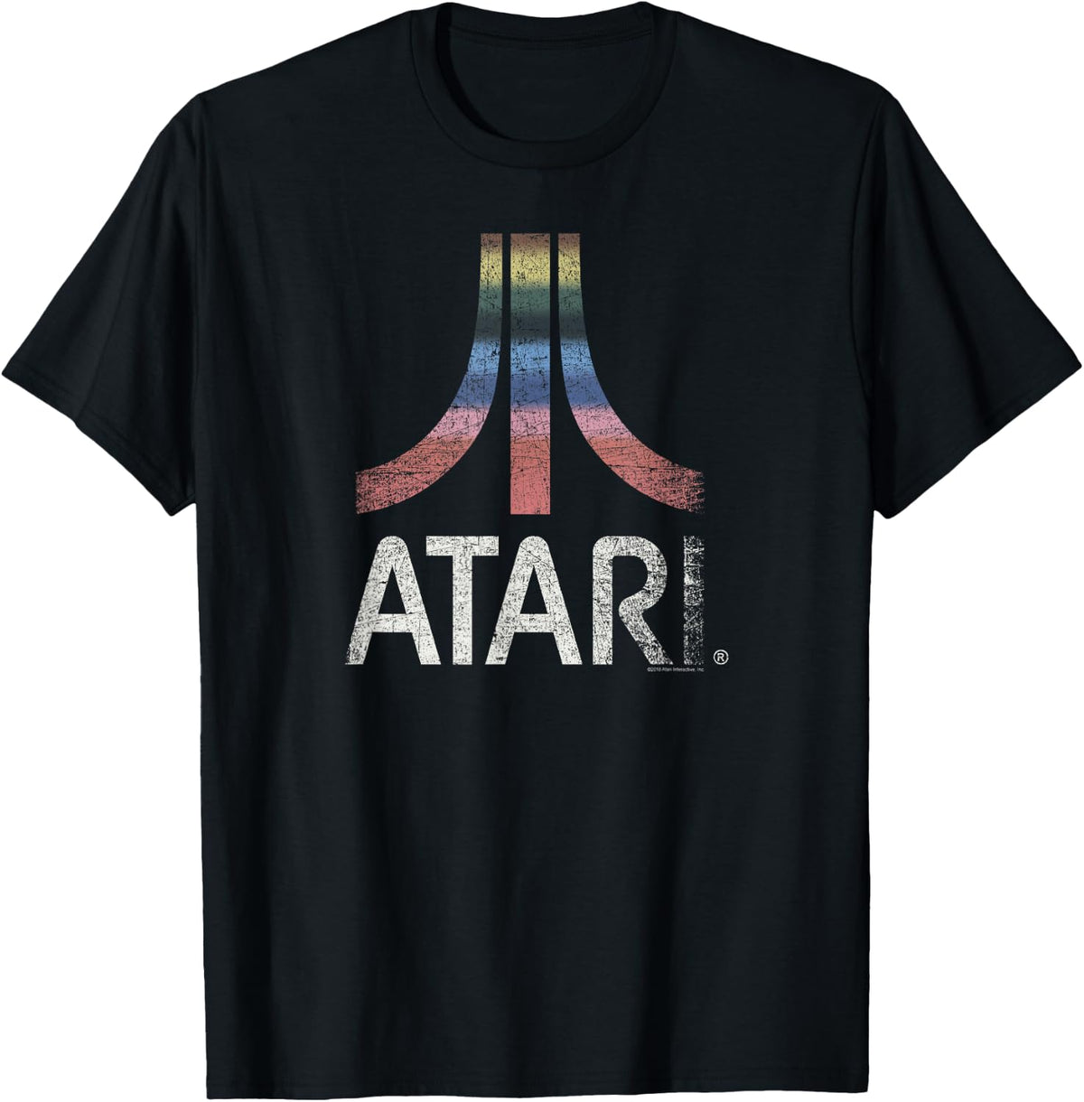 Atari Rainbow Vintage Washed Out Logo T-Shirt product image 1