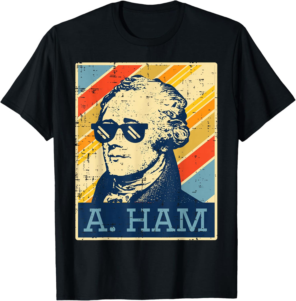 A Ham Alexander Hamilton Retro Funny Saying Men Women Kids product image 1
