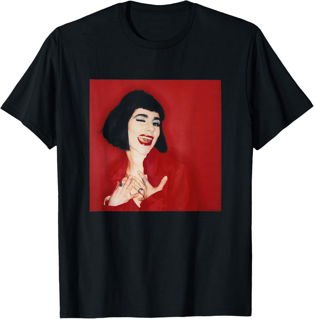 Alt Rock Singer Red Portrait 1995 By Simon Fowler T-Shirt product image 1